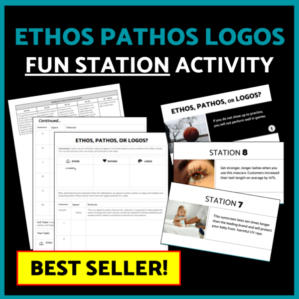 Ethos Pathos Logos Stations Activity